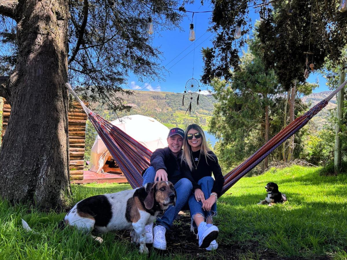 Alma De Campo Glamping - Laguna De 수에스카 외부 사진